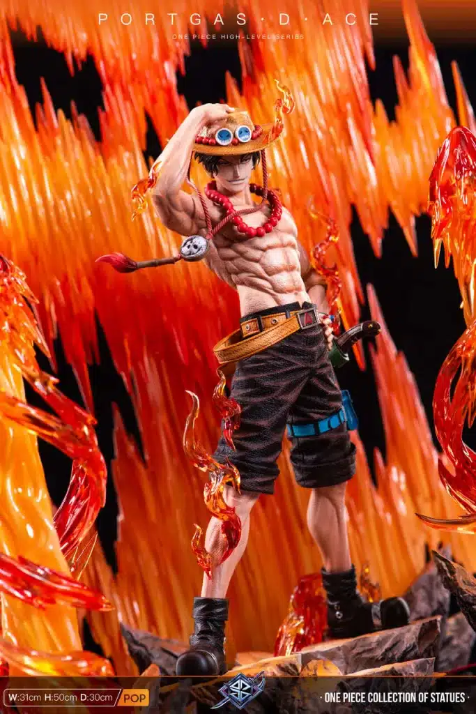 One Piece SXB Studio Portgas D Ace Resin Statue