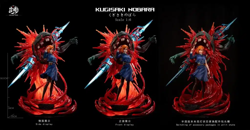Jujutsu Kaisen Real World Studio Nobara Kugisaki Resin Statue