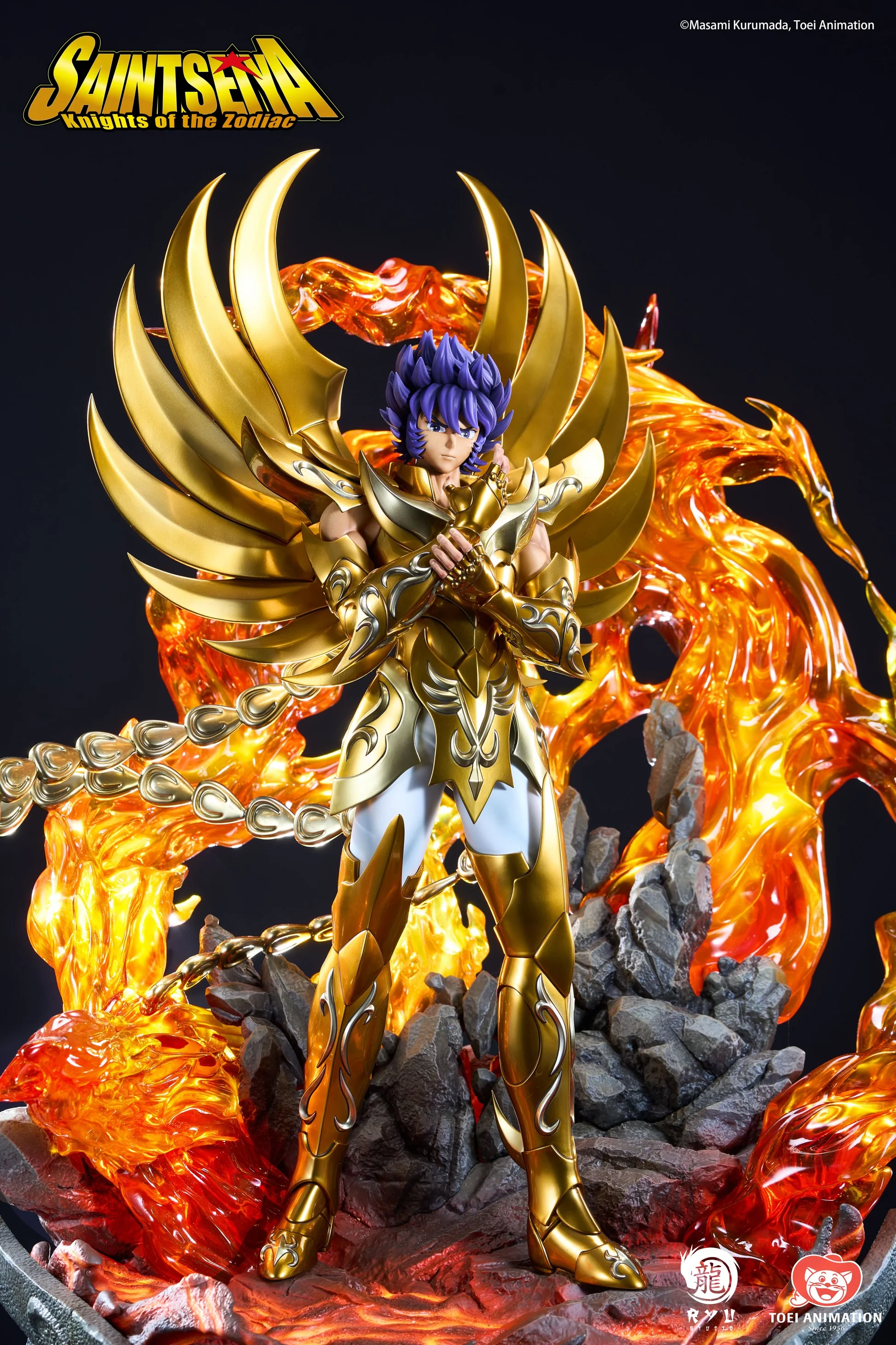 Saint Seiya Ryu Studio Phoenix Ikki Licensed Resin Statue