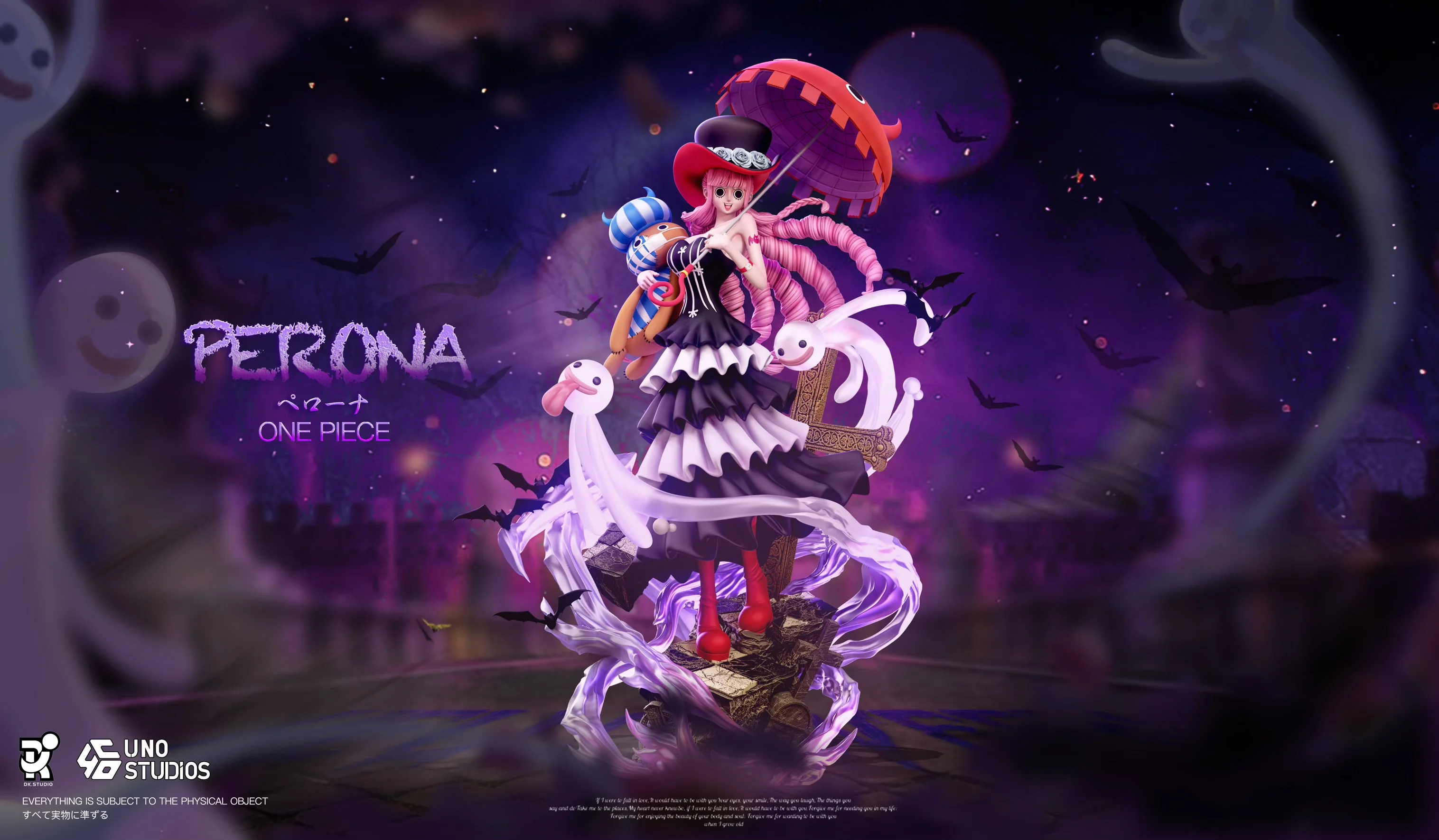One Piece DK Studio x UNO Studio Perona Resin Statue