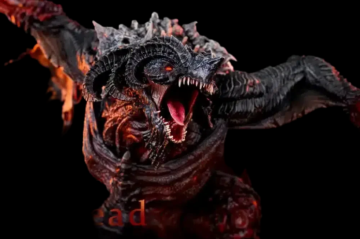 Elden Ring Craving Eyes Studio Bayle the Dread Resin Statue