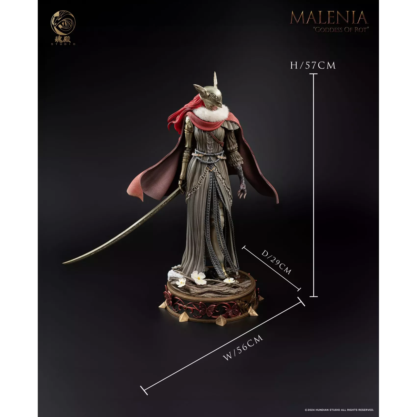 Elden Ring HunDian Studio Malenia V2 Resin Statue