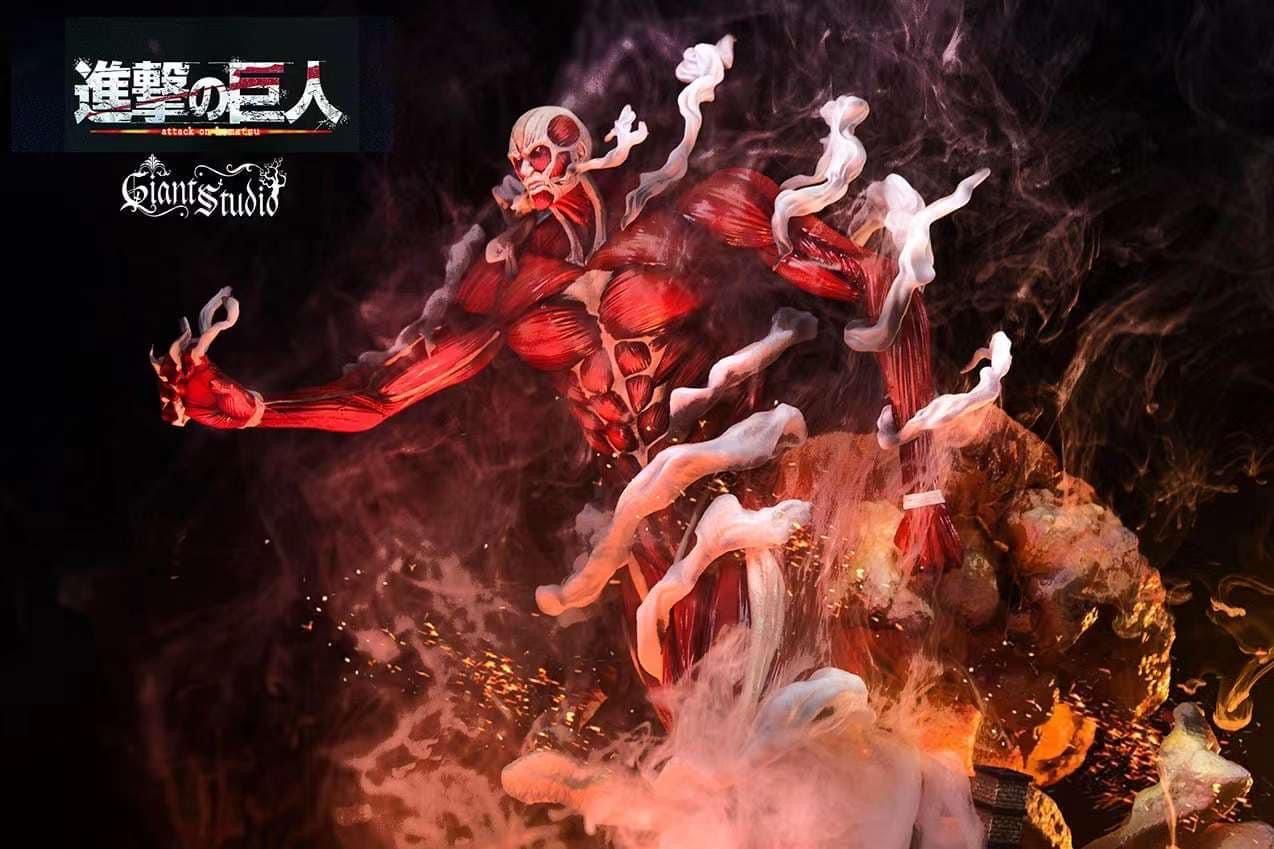 Attack On Titan Giant Studio Colossal Titan Resin Statue