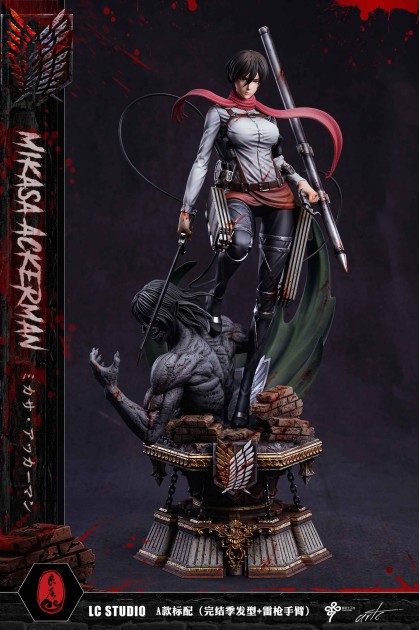Attack on Titan LC Studio Mikasa Ackerman 2.0 Resin Statue
