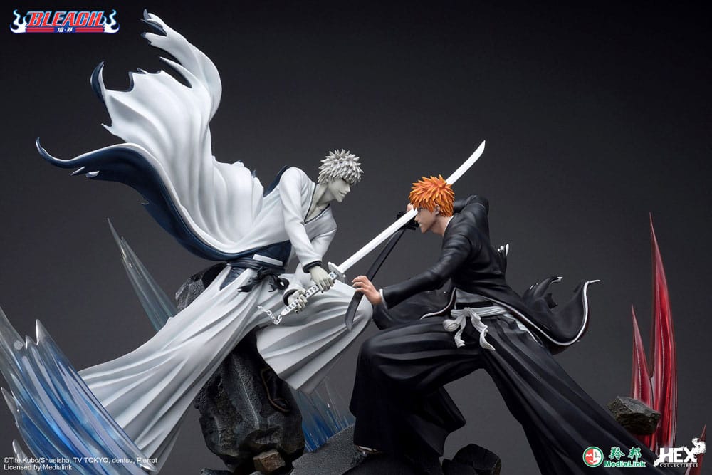 Bleach HEX Collectibles Kurosaki Ichigo vs Hollow Ichigo, Resin Statue
