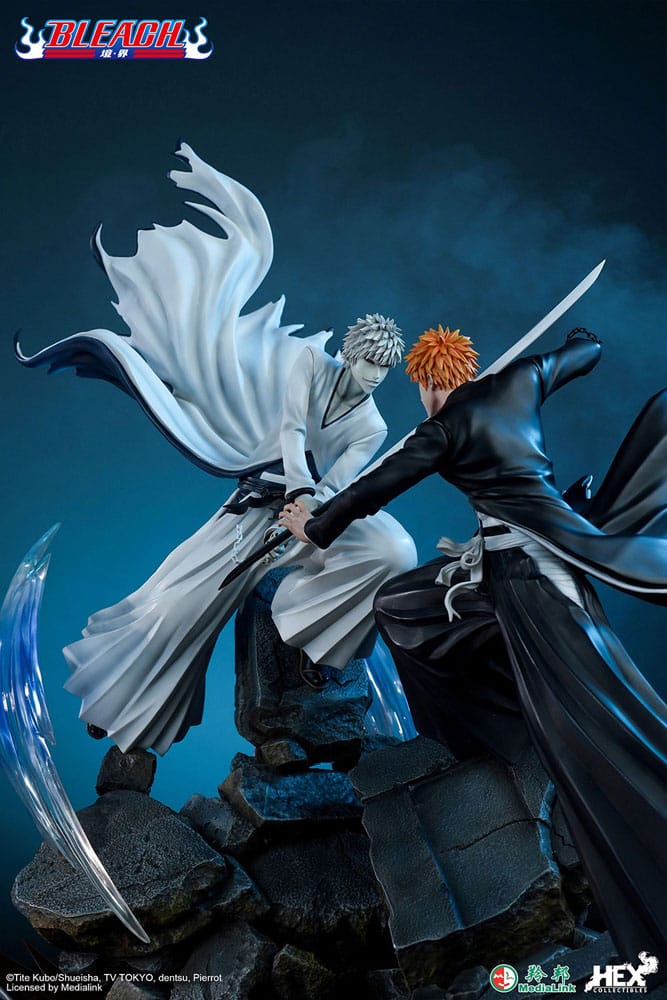 Bleach HEX Collectibles Kurosaki Ichigo vs Hollow Ichigo, Resin Statue
