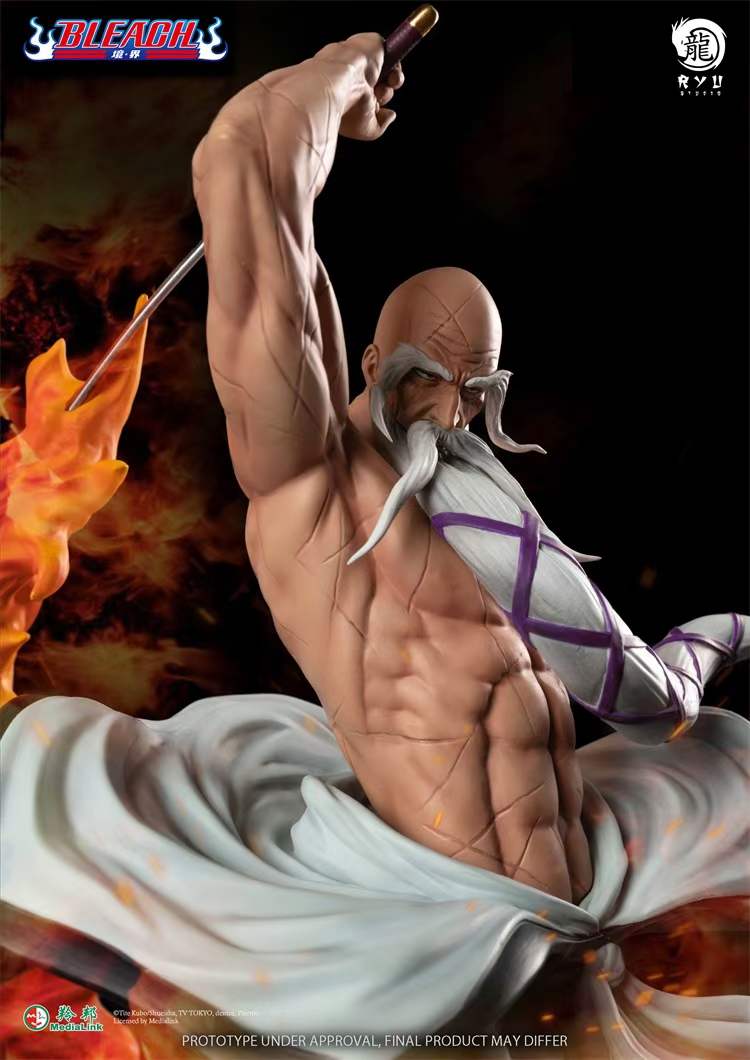 Bleach Ryu Studio Yamamoto Resin Statue Licensed