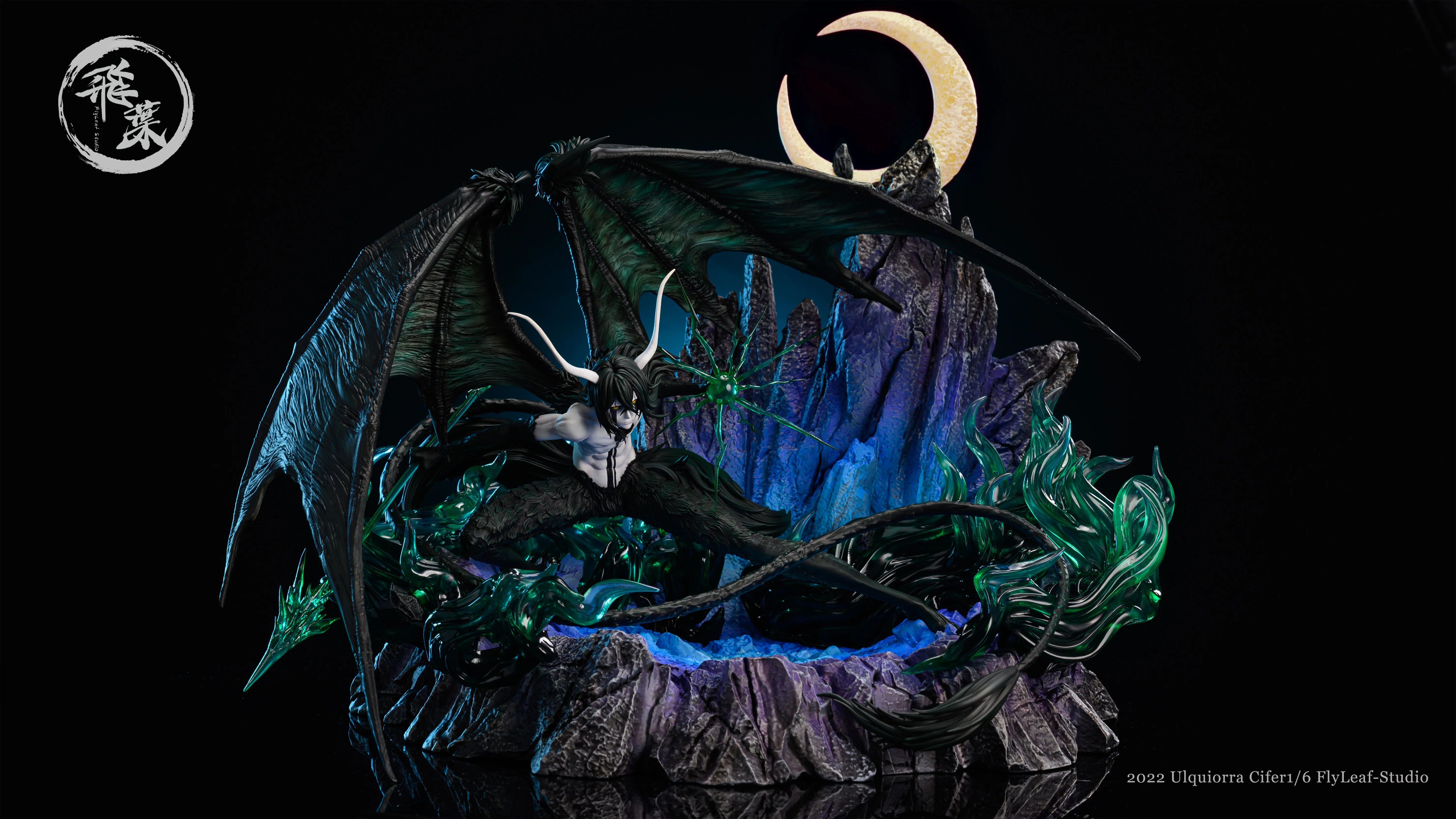 Bleach FlyLeaf Studio Moon Night Ulquiorra cifer Resin Statue