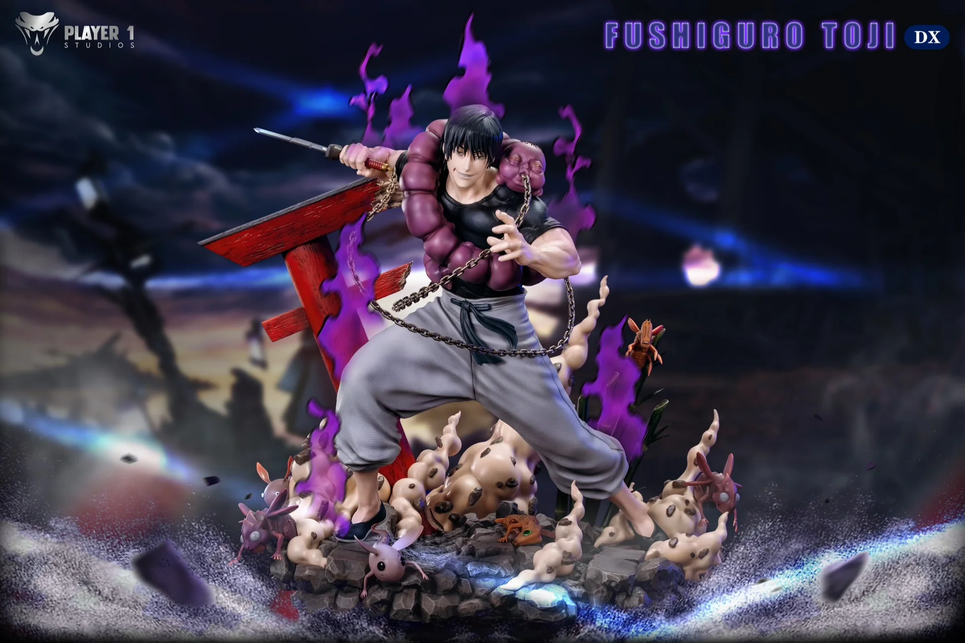 Jujutsu Kaisen DESIGN Studio King of the Curse Ryomen Sukuna Resin Statue
