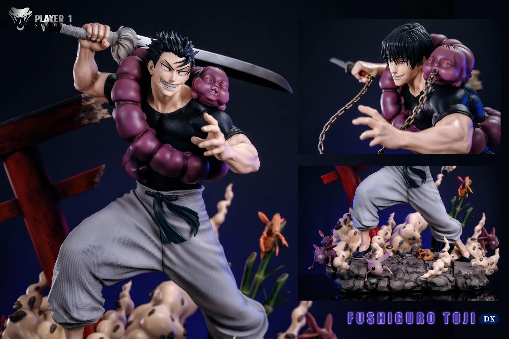 Jujutsu Kaisen DESIGN Studio King of the Curse Ryomen Sukuna Resin Statue