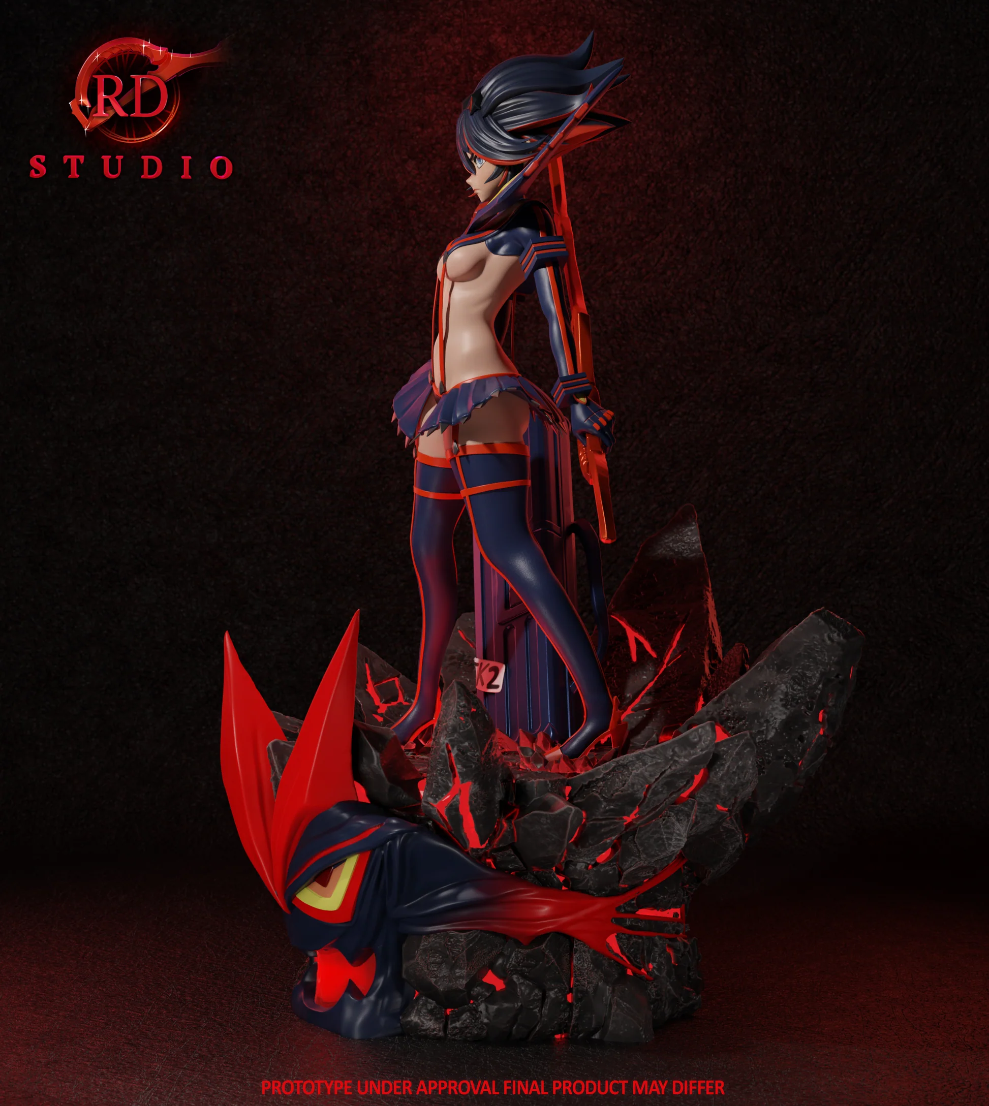 Kill la Kill RD Studio Ryuko Matoi 1:6 / 1:4 Resin Statue