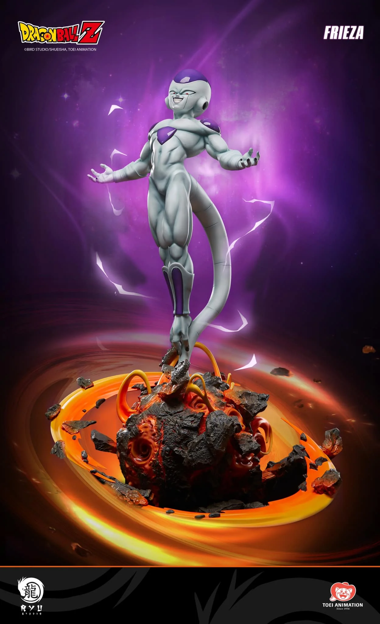 Dragon Ball Ryu Studio Frieza Licensed Resin Statue