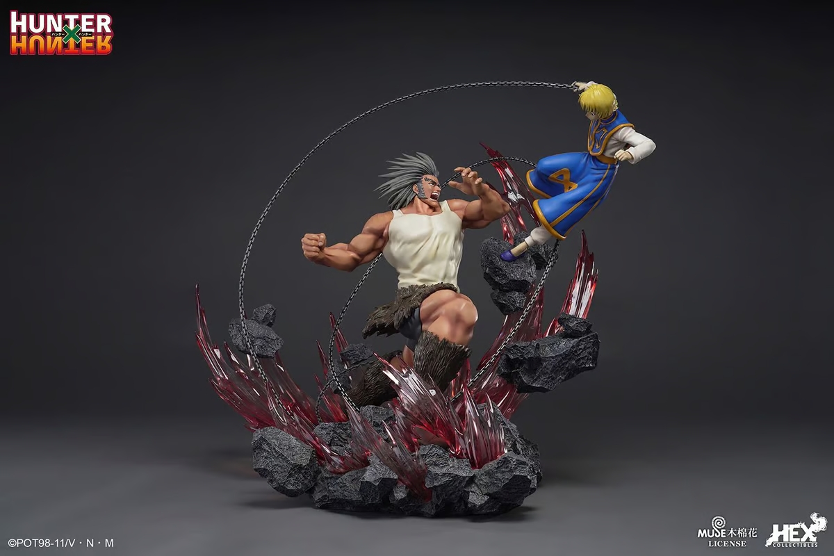 Hunter X Hunter HEX Collectibles Kurapika VS Uvogin Licensed Resin Statue