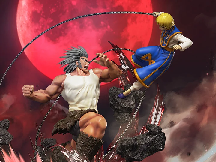 Hunter X Hunter HEX Collectibles Kurapika VS Uvogin Licensed Resin Statue