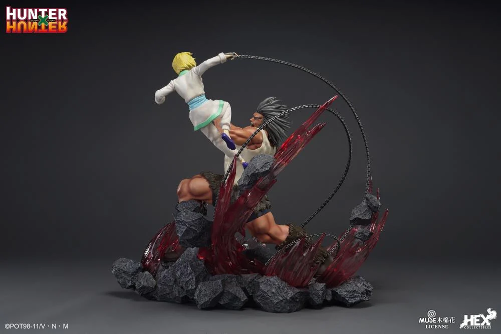 Hunter X Hunter HEX Collectibles Kurapika VS Uvogin Licensed Resin Statue