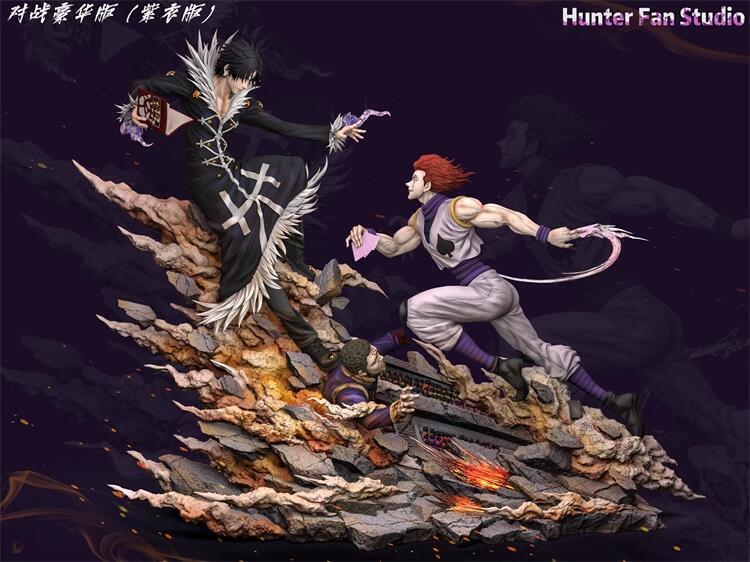 Hunter x Hunter Hunter Fan Studio Chrollo vs Hisoka Resin Statue