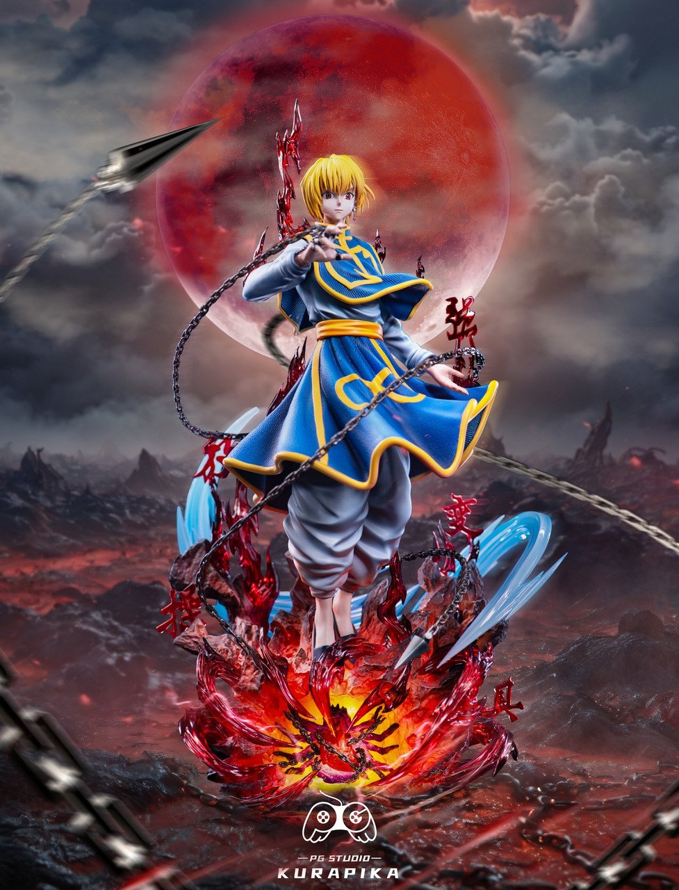 Hunter x Hunter PG studio Kurapika Resin Statue