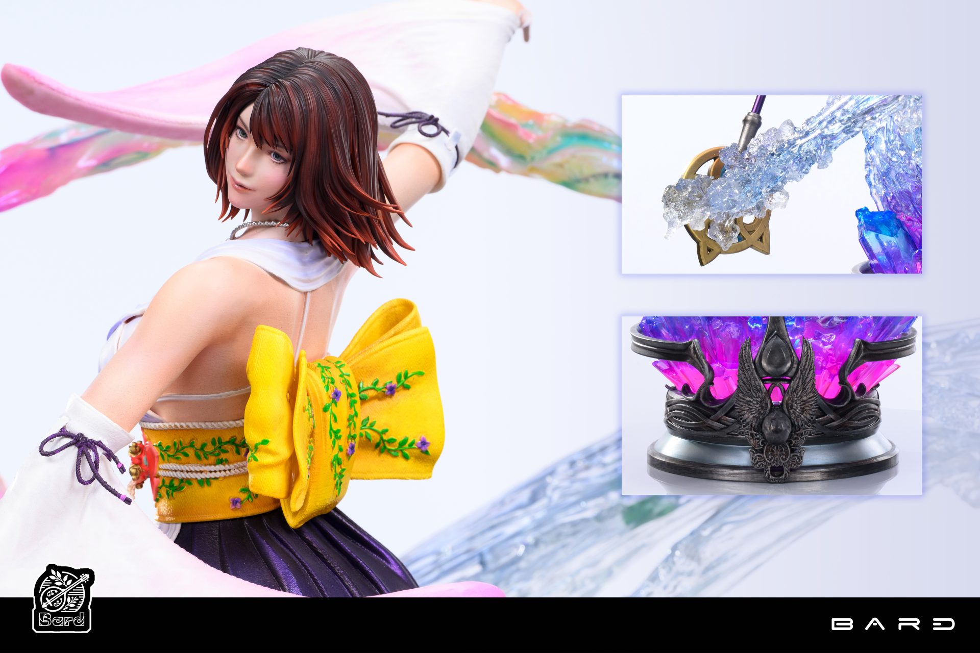 Final Fantasy X Bard Studio Dancing Yuna Resin Statue