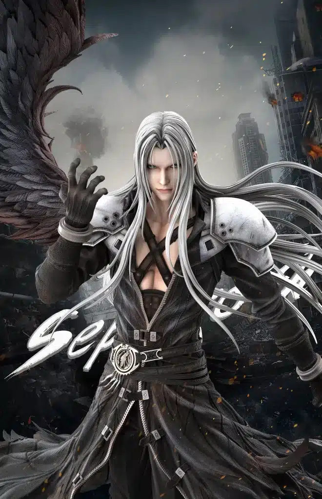 Final Fantasy VII Hunter Fan Studio Sephiroth Resin Statue