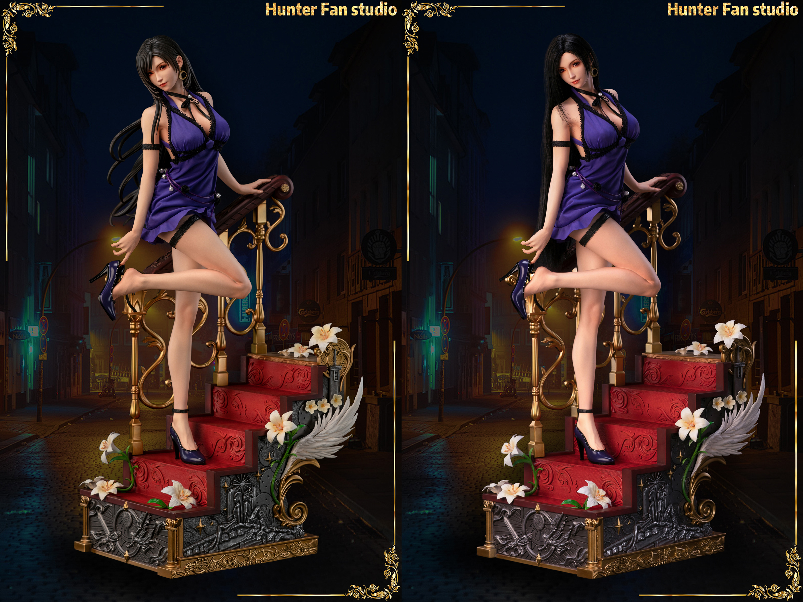 Final Fantasy VII Hunter Fan Studio Tifa Resin Statue