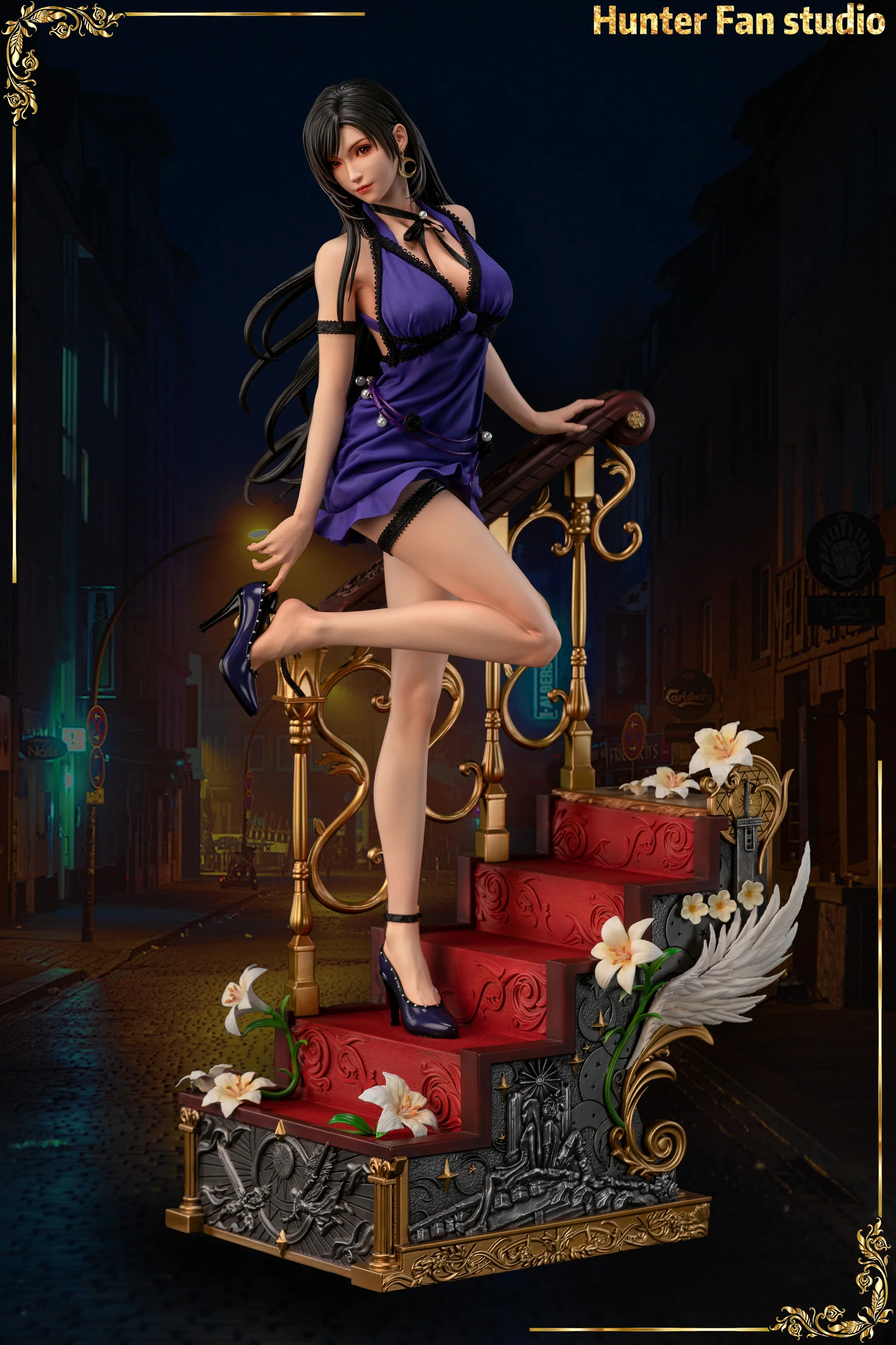 Final Fantasy VII Hunter Fan Studio Tifa Resin Statue