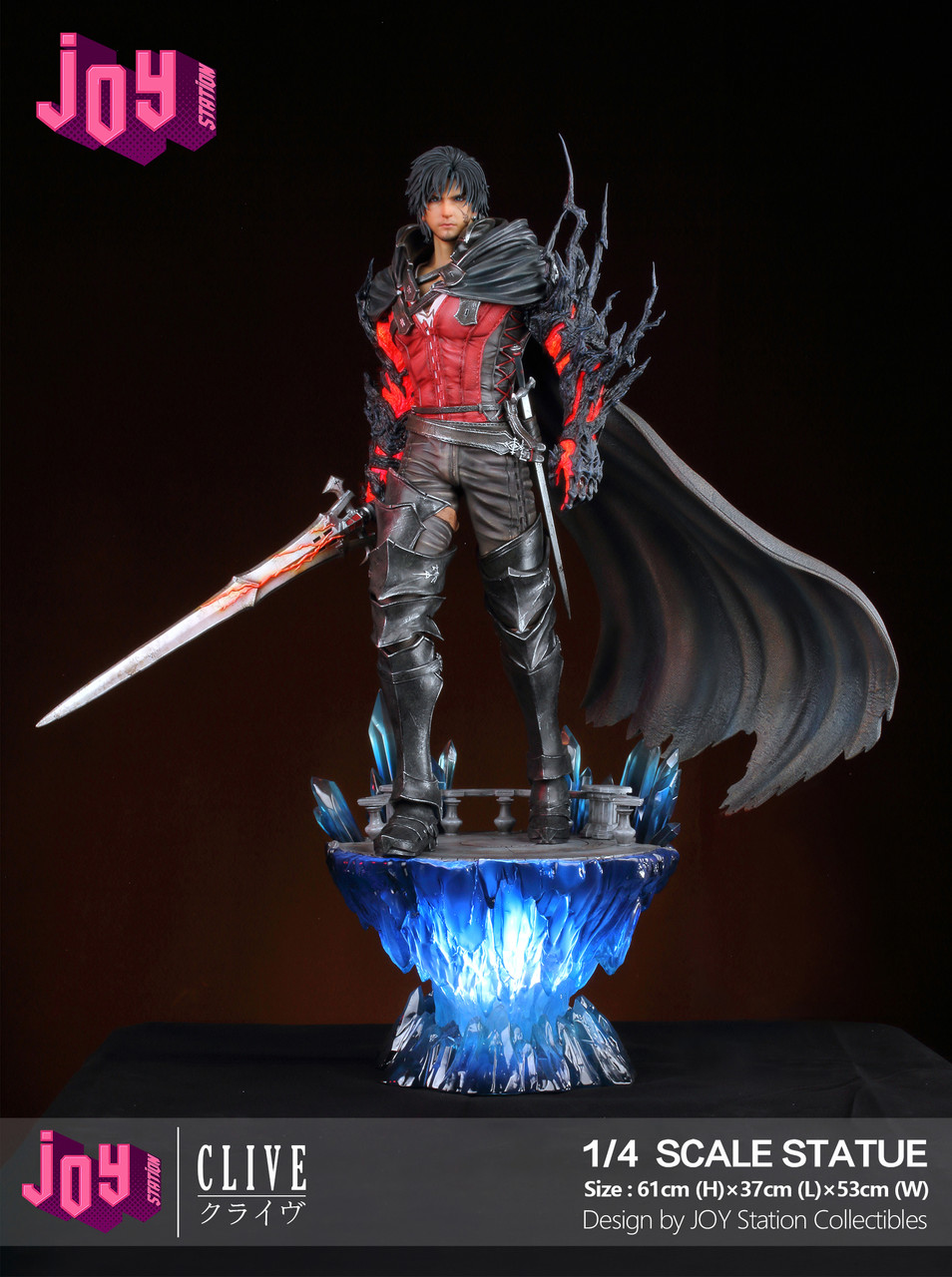 JOY Station FF16 1:4 Clive Final Fantasy XVI Resin Statue