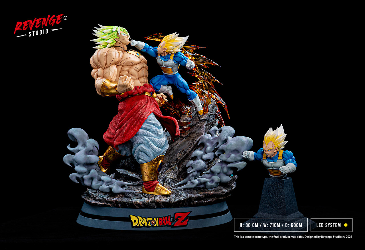 Dragon Ball Z Revenge studio 1:6 BROLY VS VEGETA