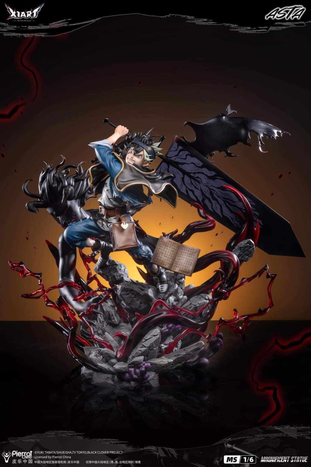 Black Clover X1ART Studio Asta Licensed Resin Statue