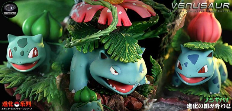 Monster Studio - Pokémon - Venusaur Statue