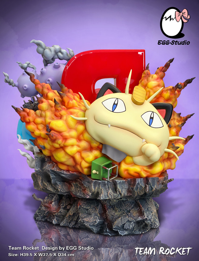 EGG Studio Team Rocket Resin Statue