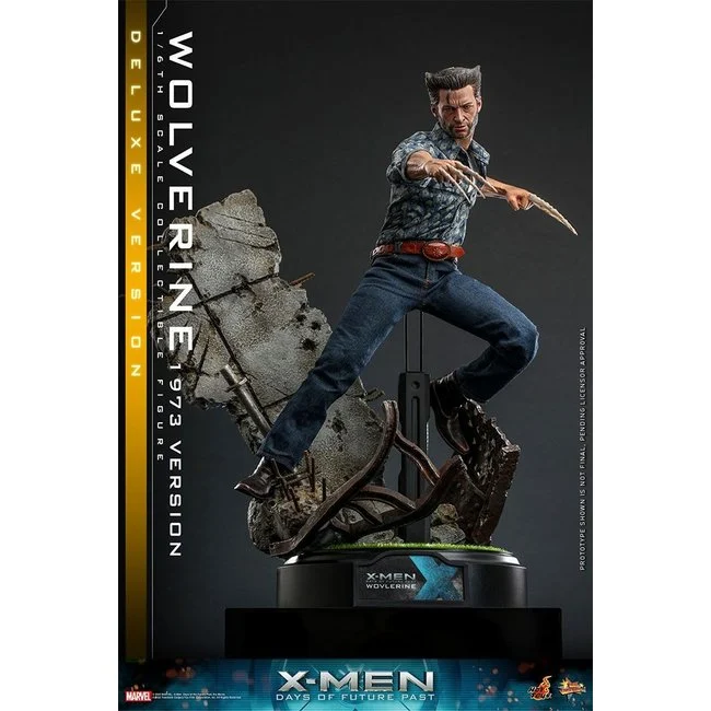X-Men Days of Future Past Movie Masterpiece Action Figure 1/6 Wolverine (1973 Version) Deluxe Version