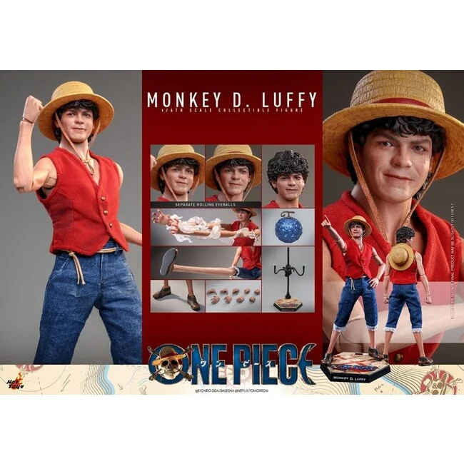 Hot Toys Monkey D. Luffy One Piece (Netflix) Action Figure 1/6 