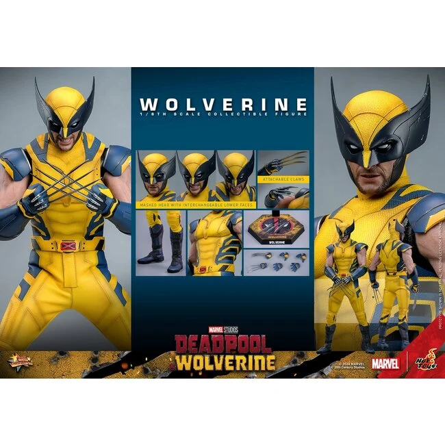 Deadpool & Wolverine Movie Masterpiece Action Figure 1/6 Wolverine