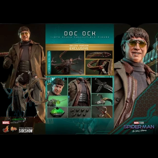 Spider-Man: No Way Home Movie Masterpiece Action Figure 1/6 Doc Ock (Deluxe Version)