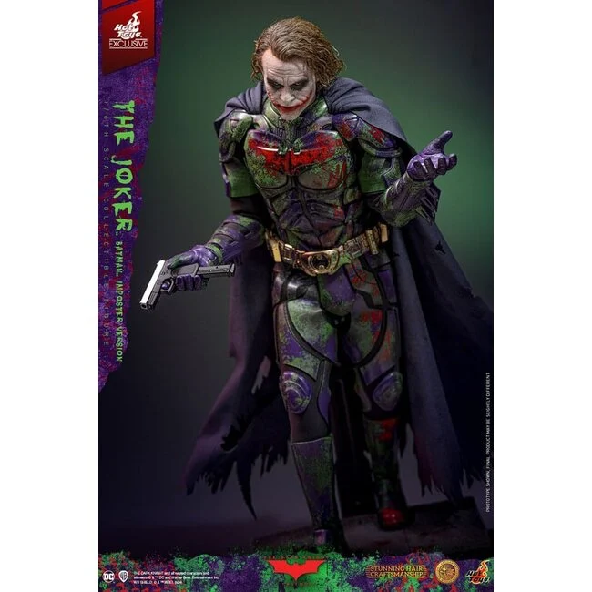 The Dark Knight Action Figure 1/6 The Joker (Batman Imposter Version) Artisan Edition Hot Toys Exclusive