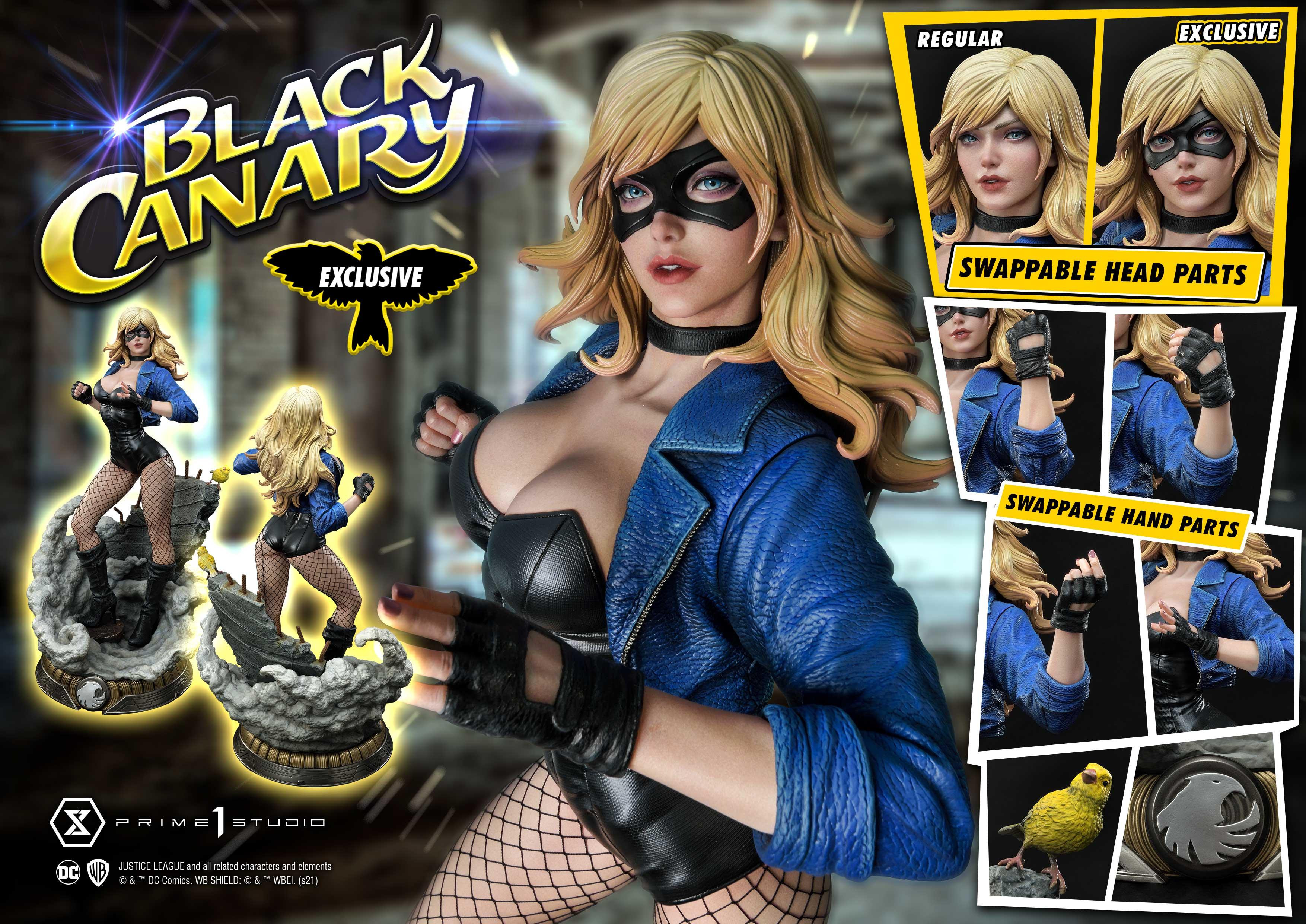 Prime 1 Studio 1/3 DC Comics  Black Canary EX Bonus Version Resin Statue