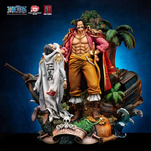 JIMEI PALACE - One Piece - Gol D. Roger Statue - (Licensed) Resin Statue