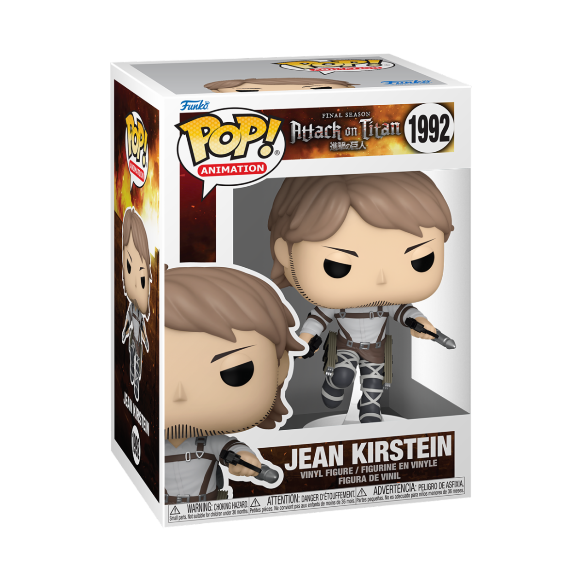 ATTACK ON TITAN - POP FUNKO JEAN KIRSTEIN  VINYL FIGURE 1992 