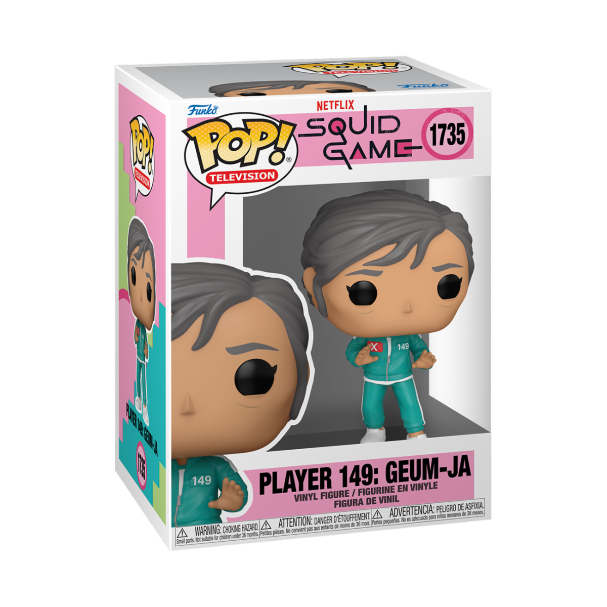 SQUID GAME S3 - POP FUNKO PLAYER 149: GEUM-JA VINYL FIGURE 1735