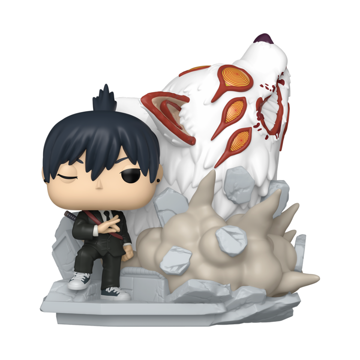 CHAINSAW MAN - POP FUNKO MOVIE MOMENT VINYL FIGURE 1972 AKI (FOX DEVIL) 9CM
