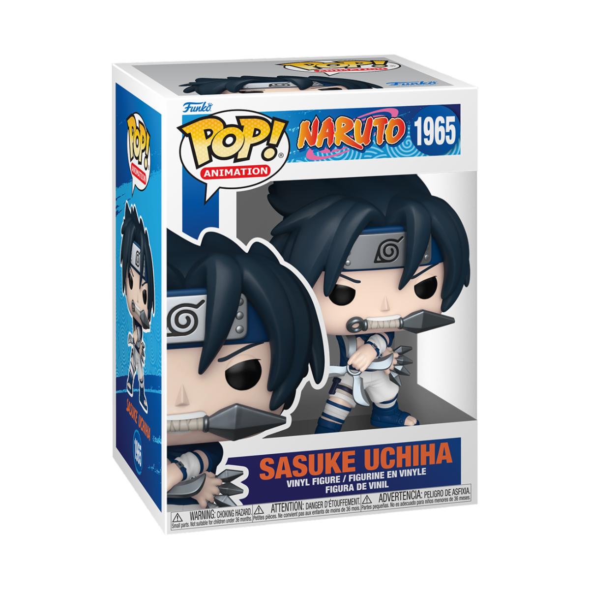 NARUTO: SHIPPUDEN - POP FUNKO SASUKE VINYL FIGURE 1965 