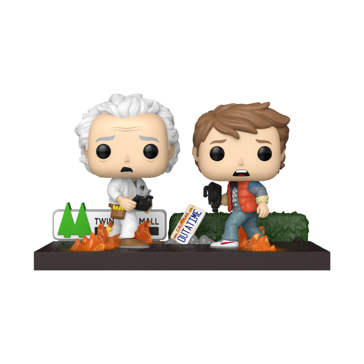 BACK TO THE FUTURE - POP FUNKO MOVIE MOMENT VINYL FIGURE 1846 DOC & MARTY 9CM