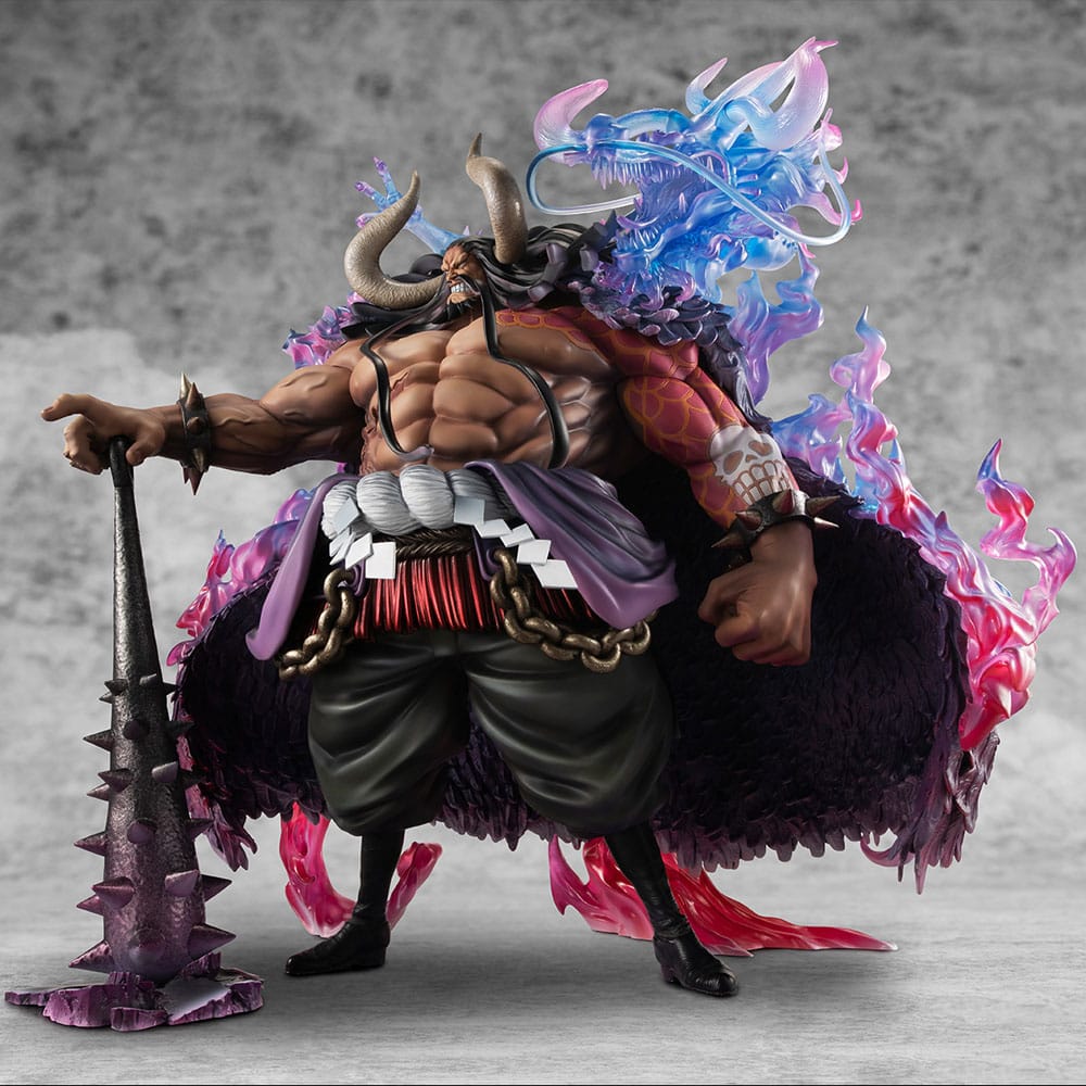 Megahouse One Piece Kaido the Beast Portrait Of Pirates WA-MAXIMUM PVC Statue 
