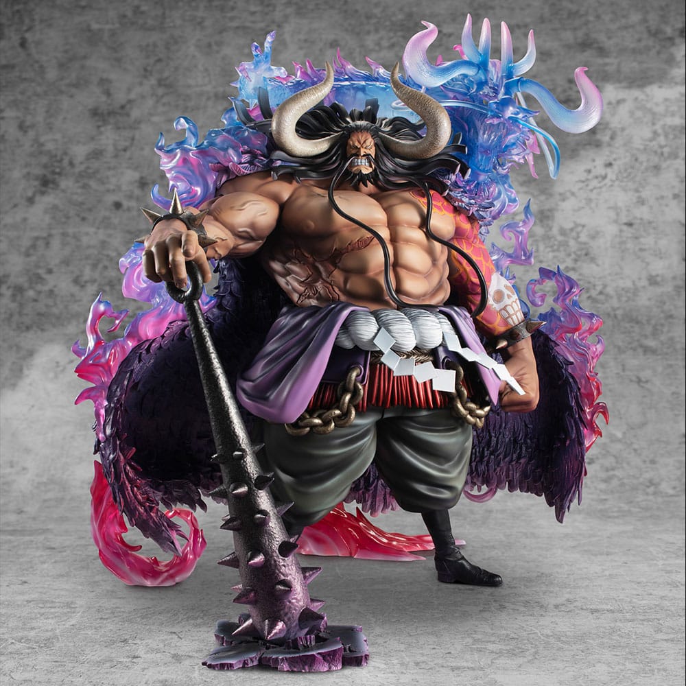 Megahouse One Piece Kaido the Beast Portrait Of Pirates WA-MAXIMUM PVC Statue 