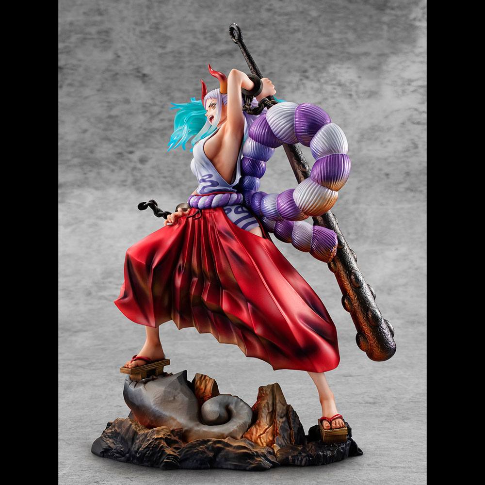 Megahouse Yamato One Piece Portrait Of Pirates WA-MAXIMUM PVC Statue 