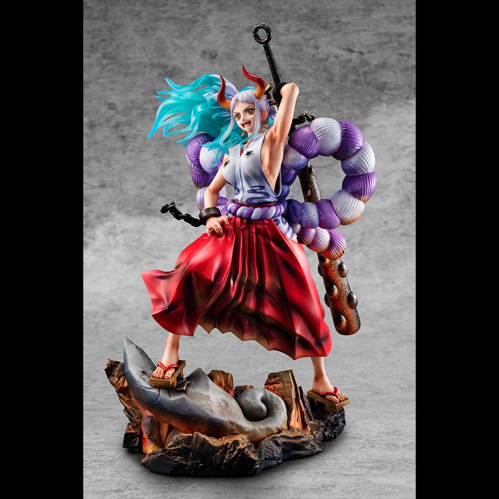 Megahouse Yamato One Piece Portrait Of Pirates WA-MAXIMUM PVC Statue 