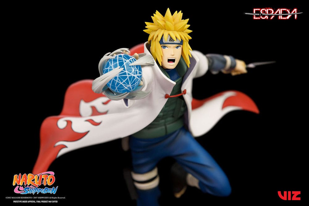 Naruto Shippuden PVC Statue 1/8 Minato Namikaze Vs Nine Tailed Fox