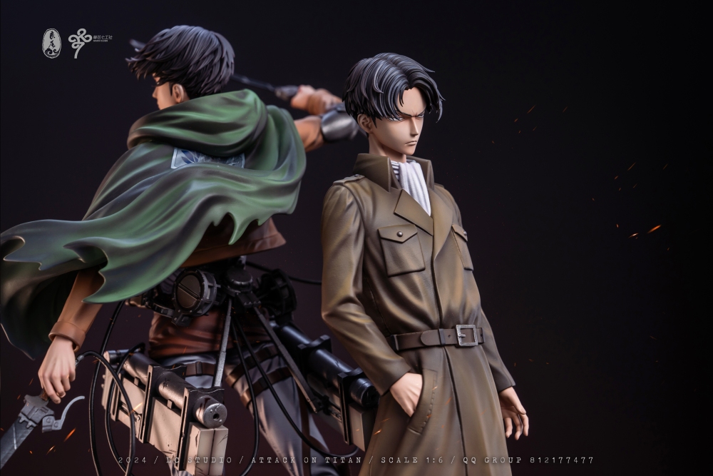 LC Studio Levi Ackerman Attack on Titan Series Memories Resin Statue 1:6