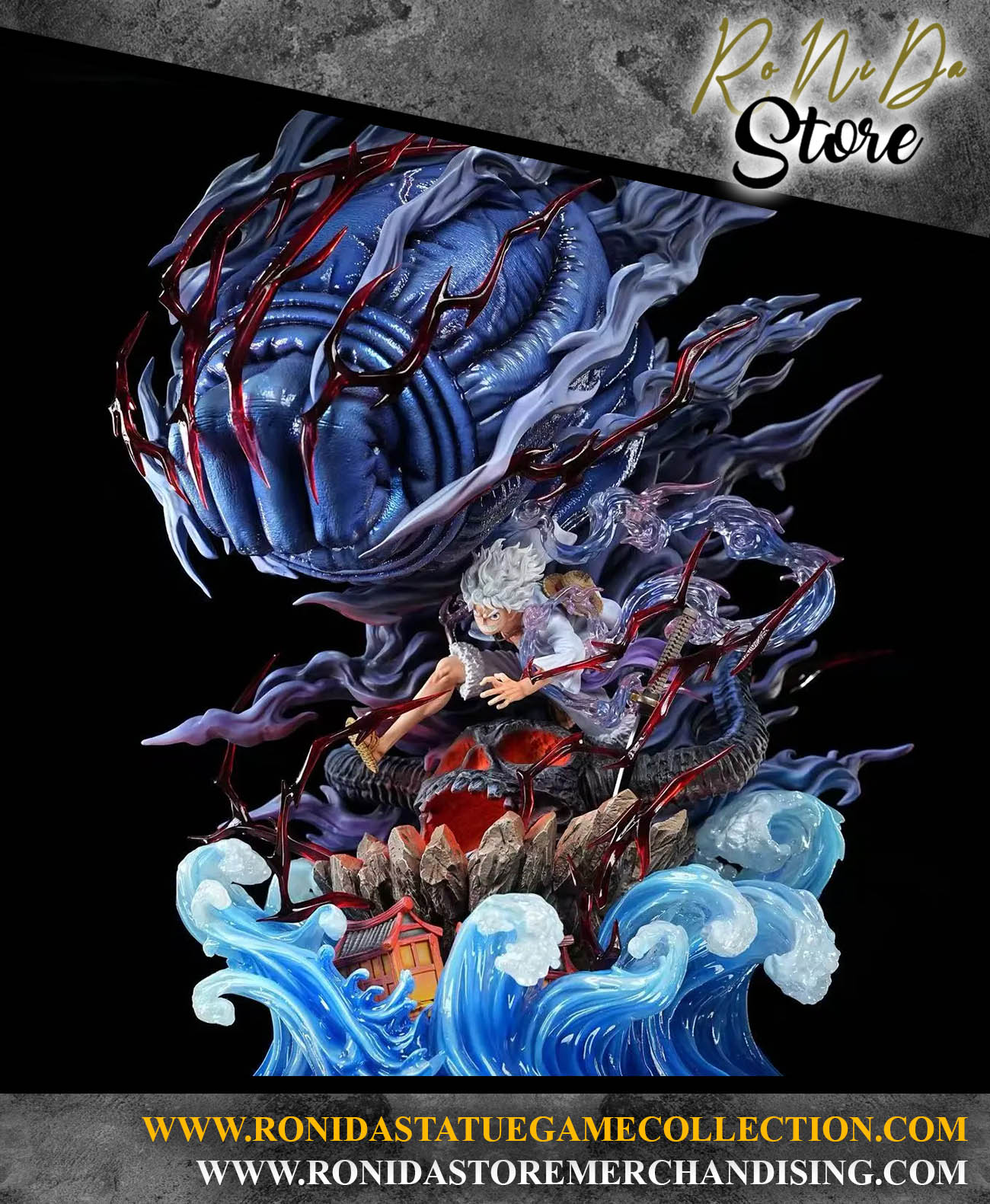 XY Studio Nika Luffy One Piece 1:6 Resin Statue