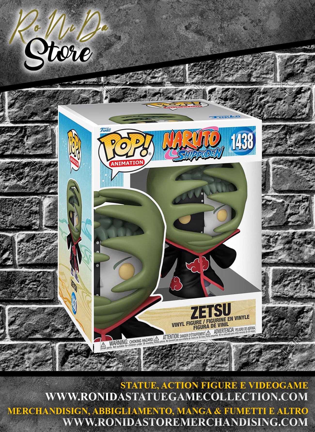 Naruto Oversized Funko POP! Vinyl Figure Zetsu 1438
